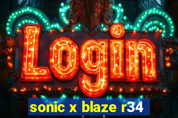 sonic x blaze r34